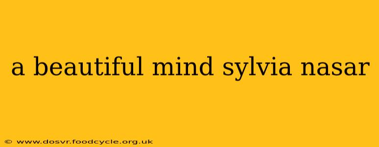 a beautiful mind sylvia nasar