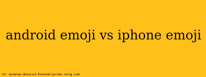 android emoji vs iphone emoji