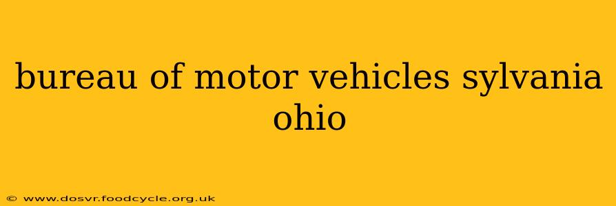 bureau of motor vehicles sylvania ohio