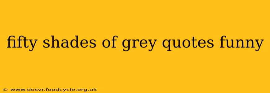 fifty shades of grey quotes funny