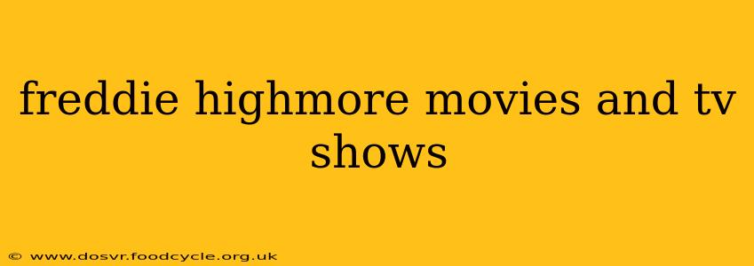 freddie highmore movies and tv shows