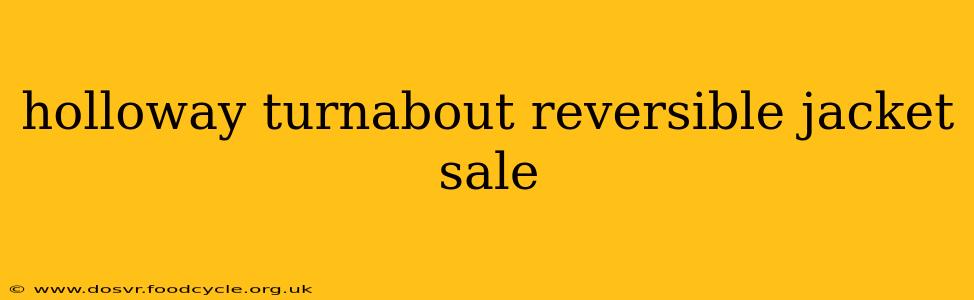 holloway turnabout reversible jacket sale