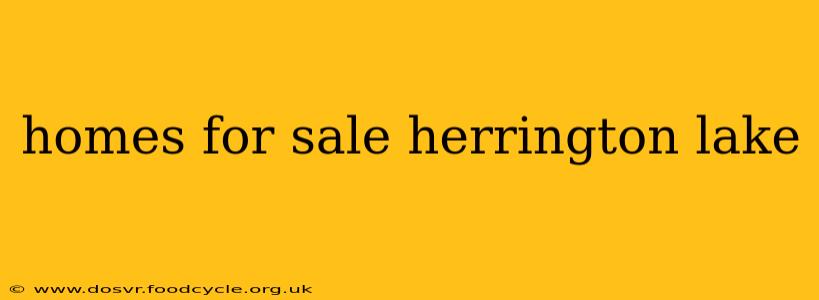 homes for sale herrington lake