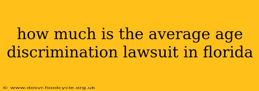 how much is the average age discrimination lawsuit in florida