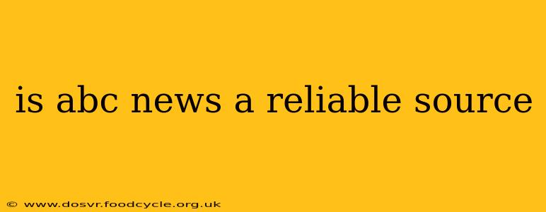 is abc news a reliable source