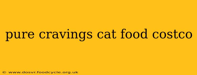 pure cravings cat food costco
