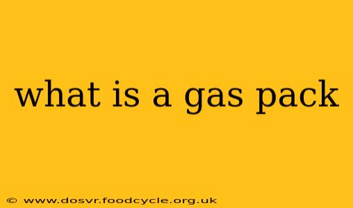 what is a gas pack