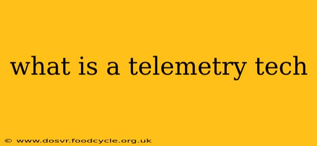 what is a telemetry tech