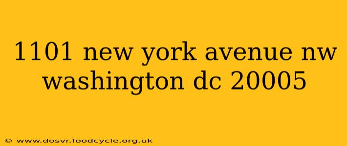 1101 new york avenue nw washington dc 20005