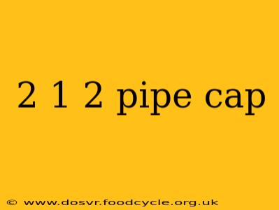 2 1 2 pipe cap