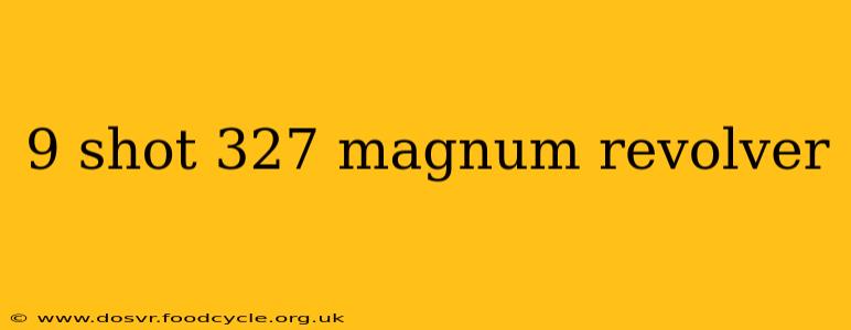 9 shot 327 magnum revolver