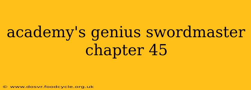 academy's genius swordmaster chapter 45