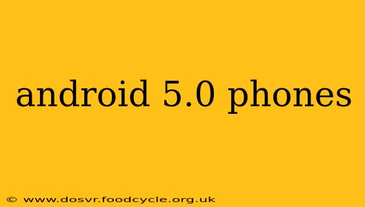 android 5.0 phones
