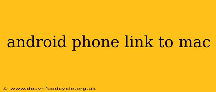 android phone link to mac