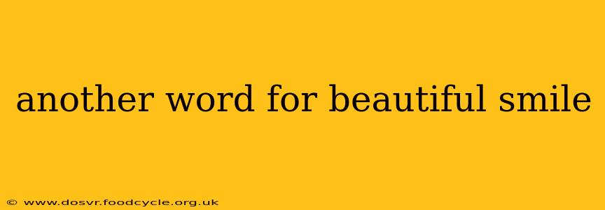 another word for beautiful smile