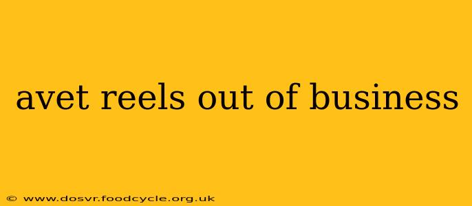 avet reels out of business