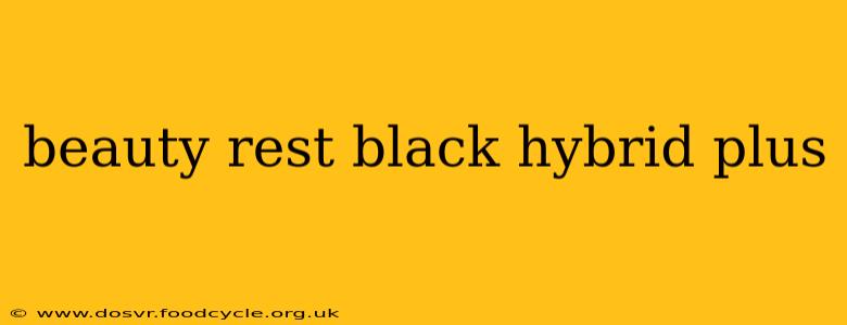 beauty rest black hybrid plus