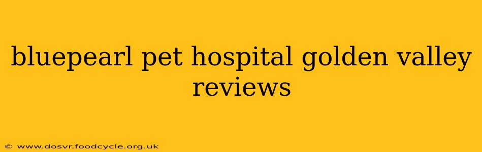 bluepearl pet hospital golden valley reviews