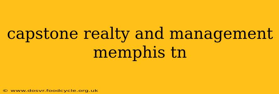 capstone realty and management memphis tn