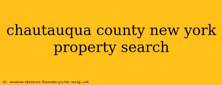 chautauqua county new york property search