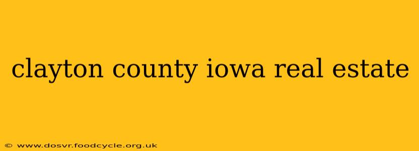 clayton county iowa real estate