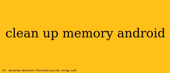 clean up memory android