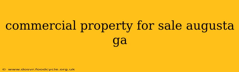 commercial property for sale augusta ga