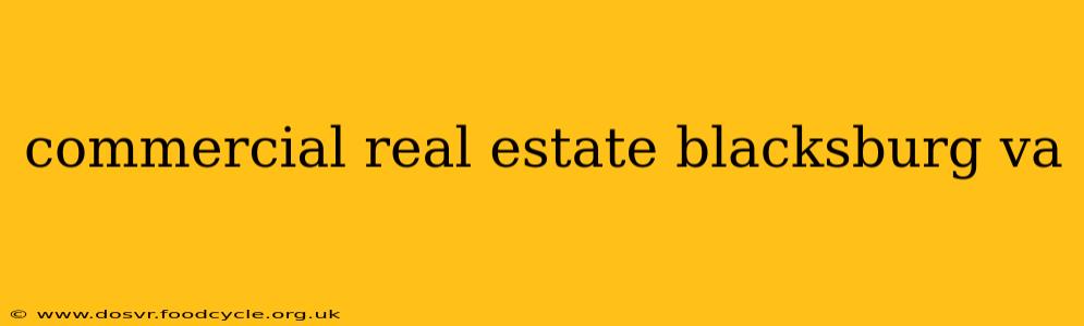 commercial real estate blacksburg va