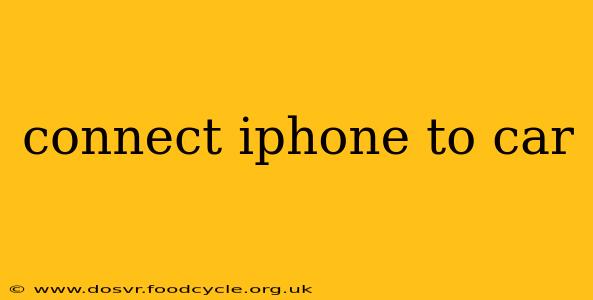 connect iphone to car