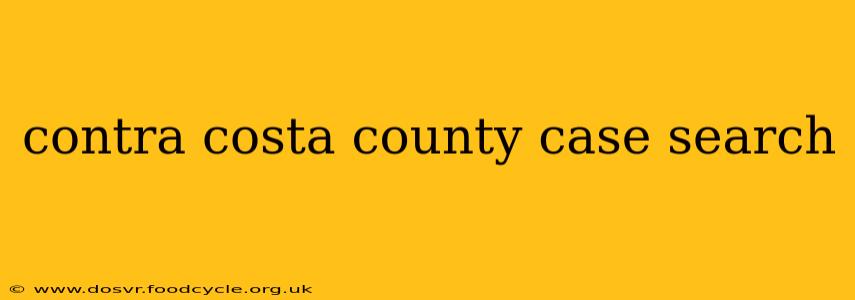 contra costa county case search