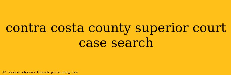 contra costa county superior court case search