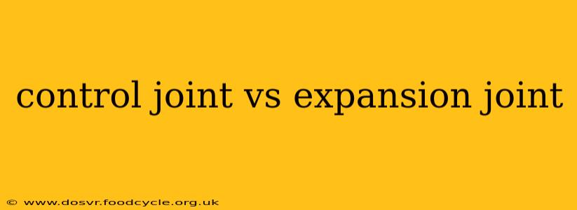 control joint vs expansion joint
