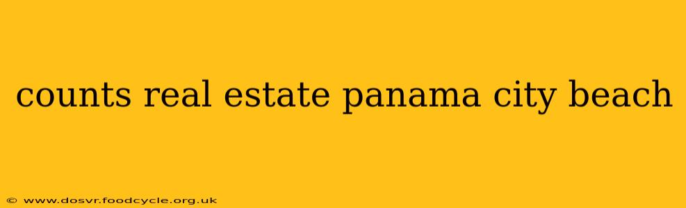 counts real estate panama city beach