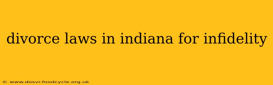 divorce laws in indiana for infidelity