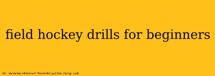 field hockey drills for beginners