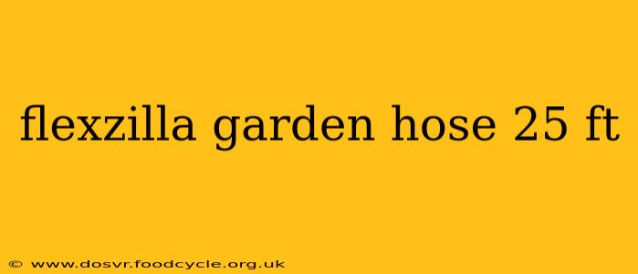 flexzilla garden hose 25 ft