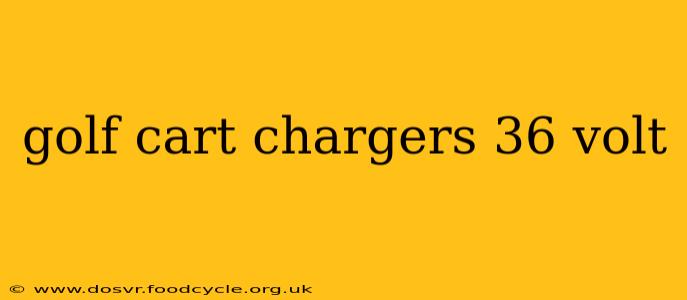 golf cart chargers 36 volt