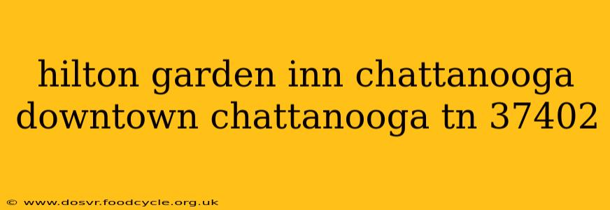 hilton garden inn chattanooga downtown chattanooga tn 37402