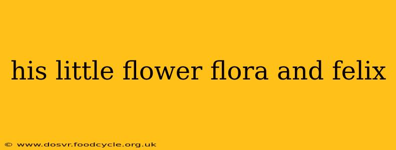 his little flower flora and felix