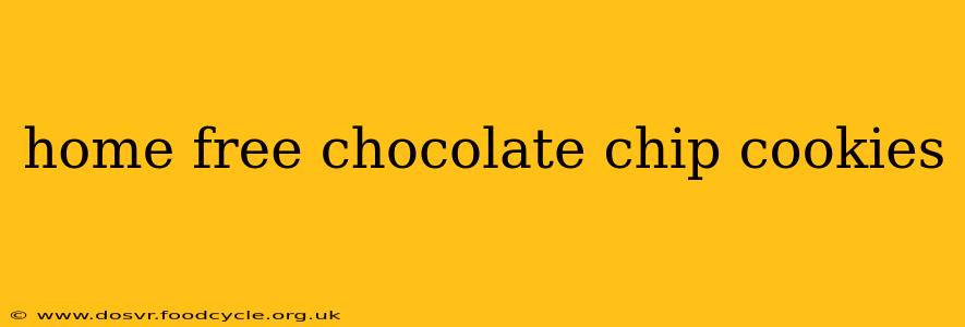 home free chocolate chip cookies