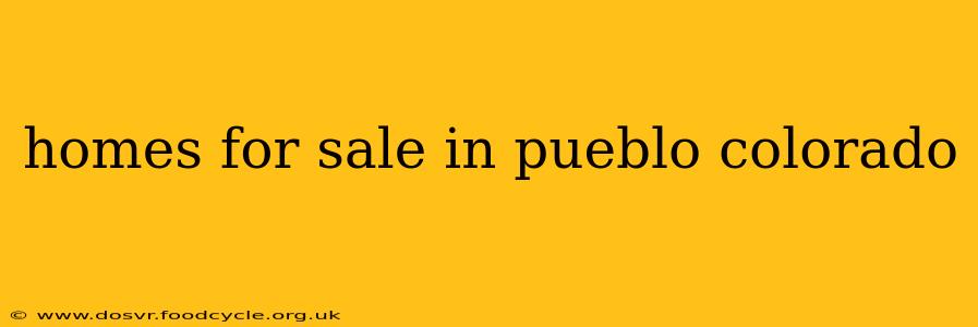 homes for sale in pueblo colorado