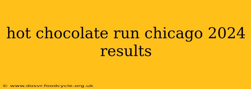 hot chocolate run chicago 2024 results
