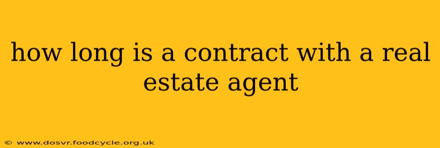 how long is a contract with a real estate agent