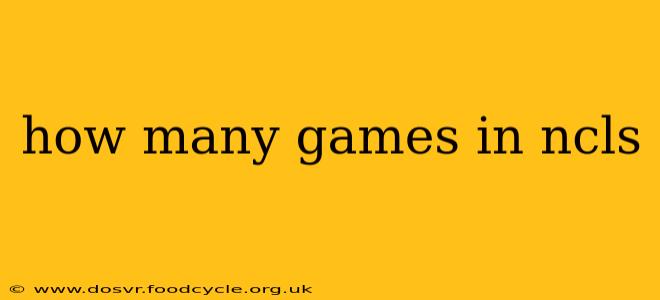how many games in ncls