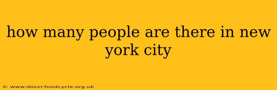 how many people are there in new york city