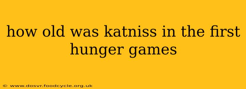how old was katniss in the first hunger games