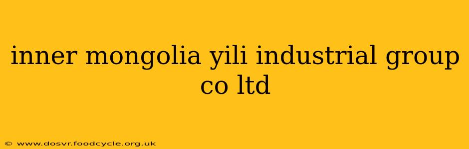 inner mongolia yili industrial group co ltd