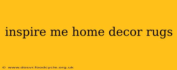 inspire me home decor rugs