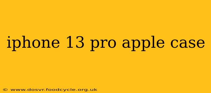 iphone 13 pro apple case