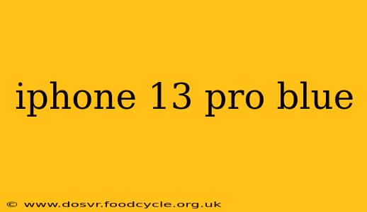 iphone 13 pro blue